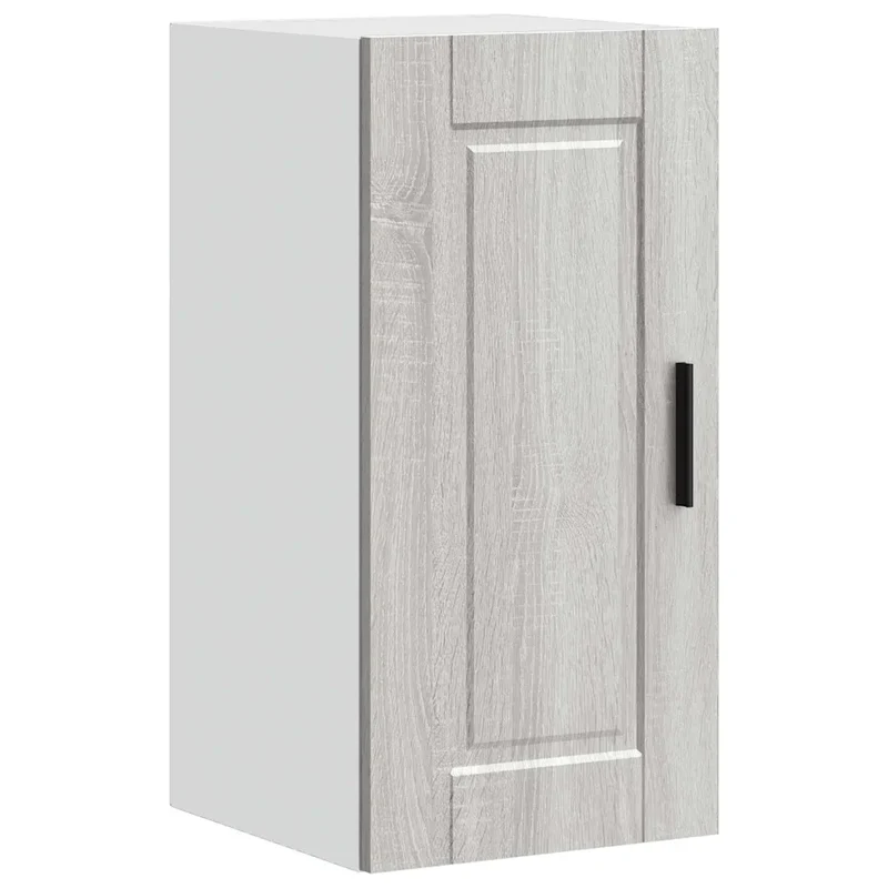 Armoire murale de cuisine Porto rangement optimisé 30 x 31 x 60 cm en bois d'ingénierie sonoma gris 02_0050328