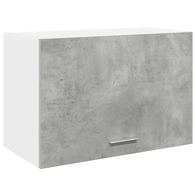 Armoire suspendue design moderne cuisine 60 x 31 x 40 cm en bois d'ingénierie gris béton 02_0050761