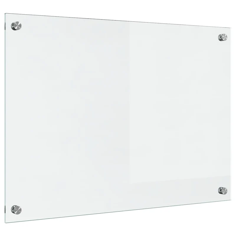 Protection de cuisine en verre trempé 70 x 50 cm durable moderne minimaliste design élégant transparent 02_0059110