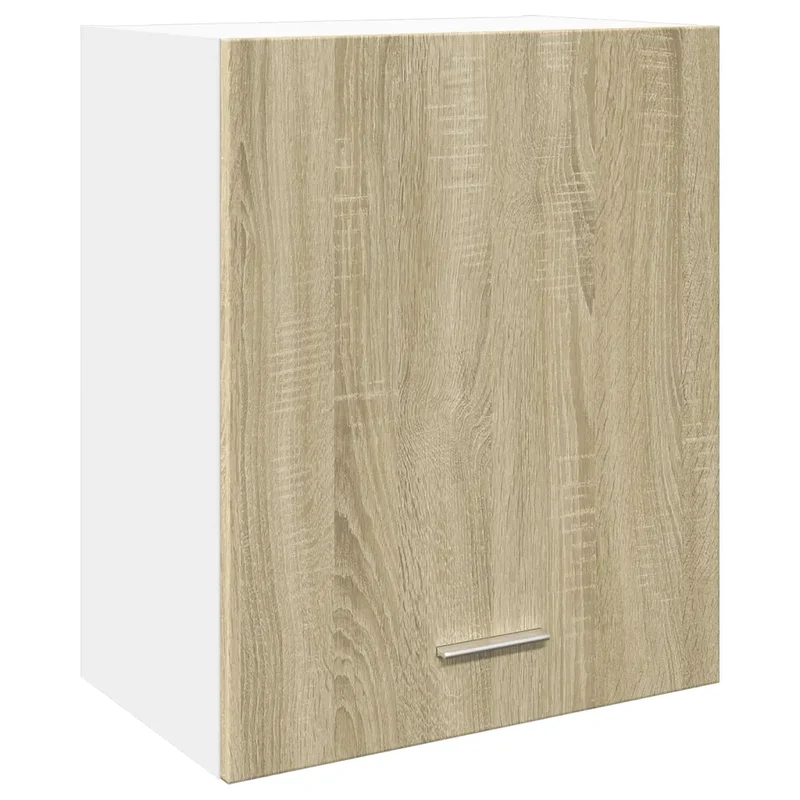Armoire murale pratique design moderne 50 x 31 x 60 cm finition lisse en bois d'ingénierie chêne sonoma 02_0049691