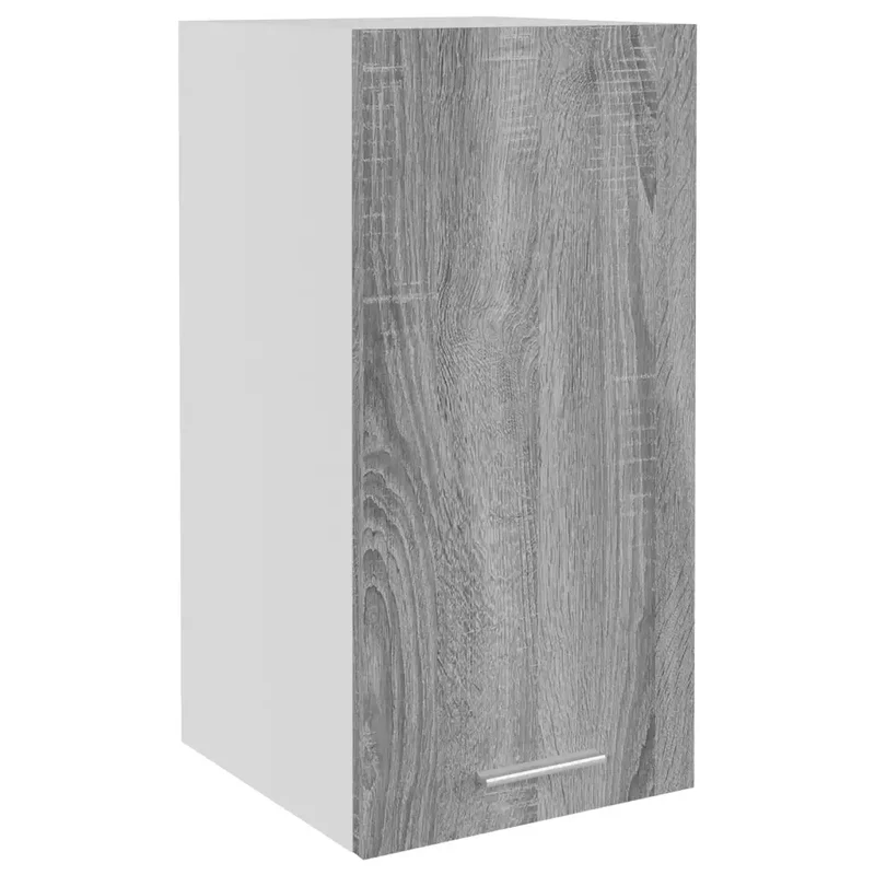 Armoire suspendue cuisine bois ingénierie 29,5 x 31 x 60 cm espace de rangement pratique style moderne en bois gris sonoma 02_0048545