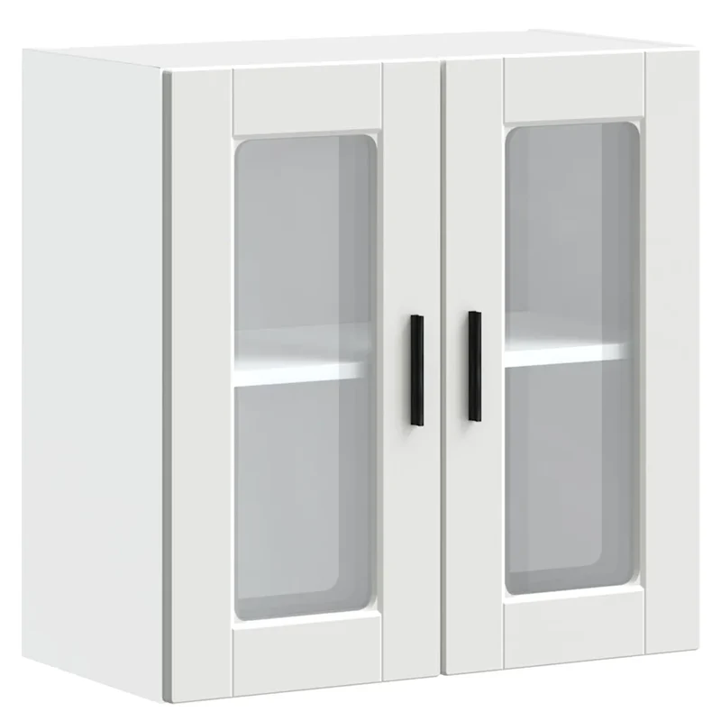 Armoire murale de cuisine design fonctionnelle 60 x 31 x 60 cm en bois blanc 02_0050422