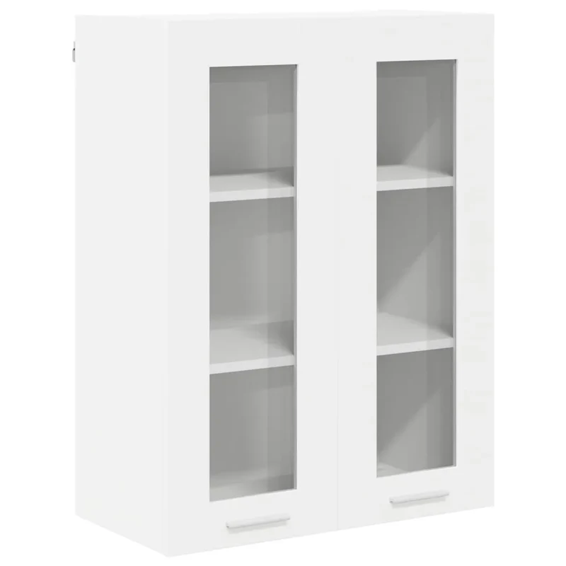 Armoire suspendue moderne avec grand espace de stockage 60 x 31 x 80 cm en bois d'ingénierie blanc 02_0053353